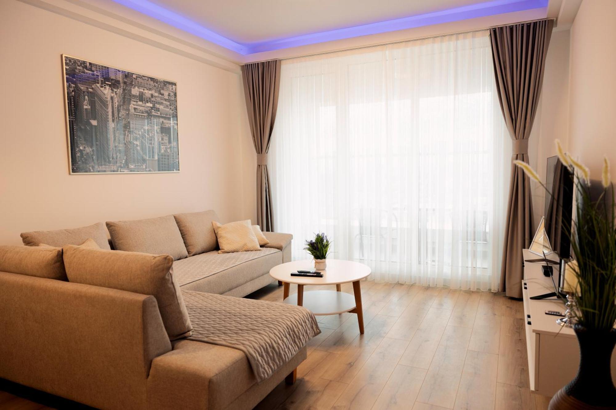 33Rd Floor Twin Apartments In Cevahir Sky City Complex With Pool, Spa, Fitness And Parking Included In Price سكوبجي المظهر الخارجي الصورة